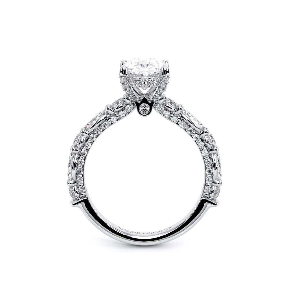Couture-0490OV25-18K White Gold Oval