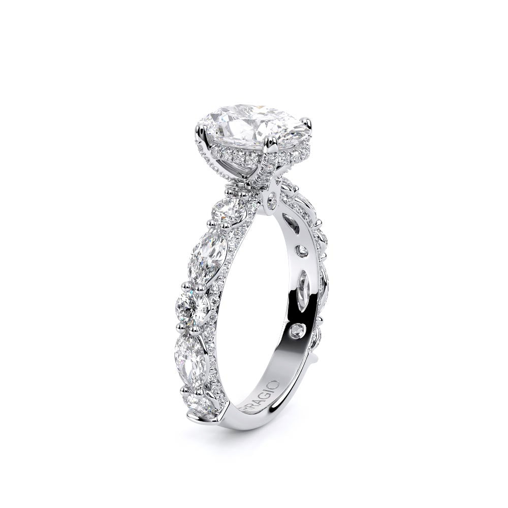 Couture-0490OV30-18K White Gold Oval
