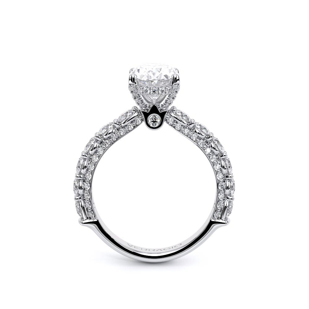 Couture-0489OV30-14K White Gold Oval