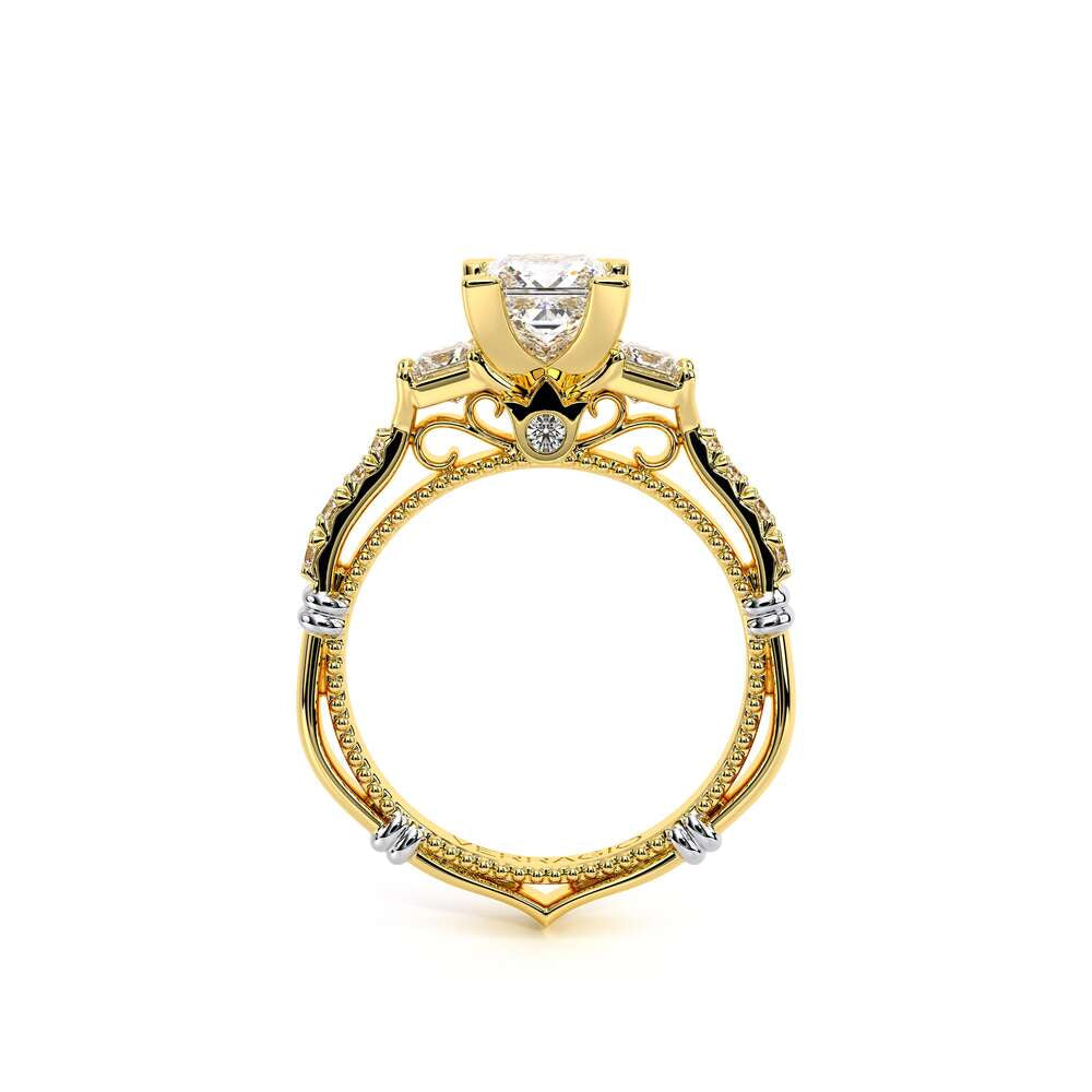 Parisian-124p-18k Yellow Gold Princess