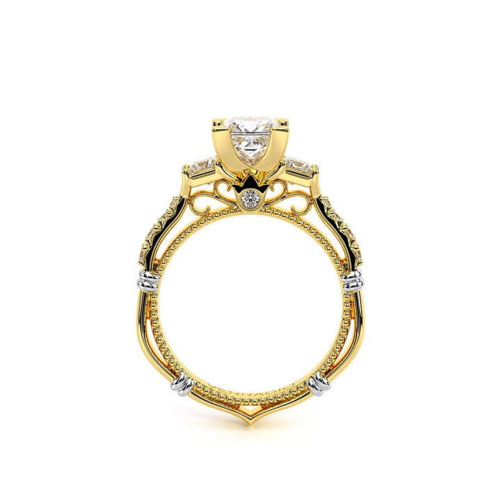 Parisian-124p-18k Yellow Gold Princess