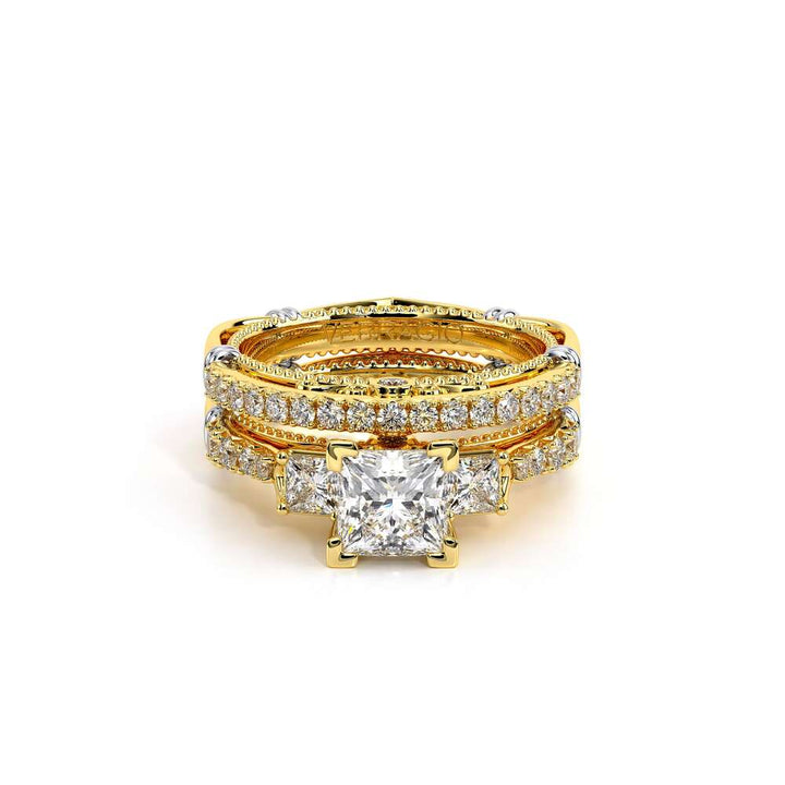 Parisian-124p-18k Yellow Gold Princess