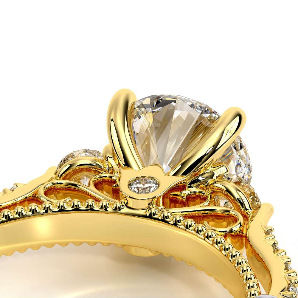 Parisian-124r-14k Yellow Gold Round