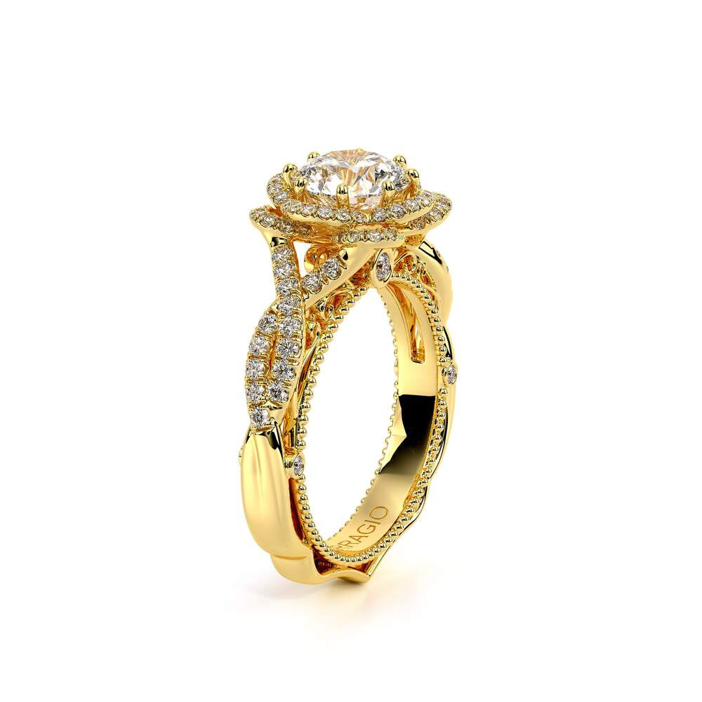 Venetian-5051r-14k Yellow Gold Round