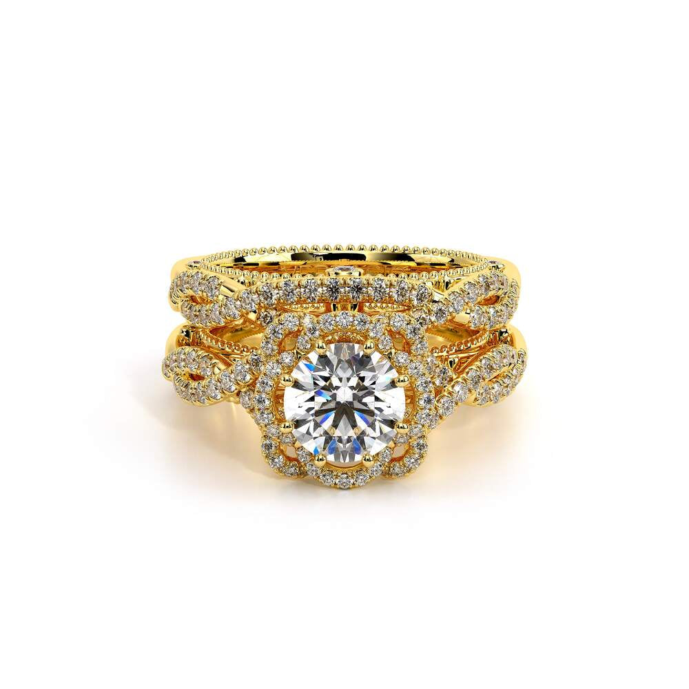 Venetian-5051r-14k Yellow Gold Round
