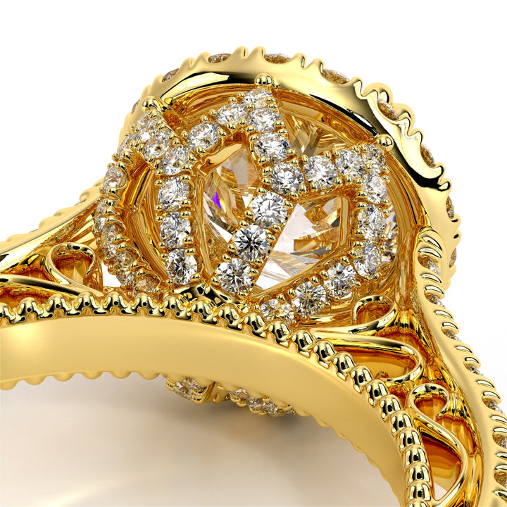 Venetian-5061r-18k Yellow Gold Round