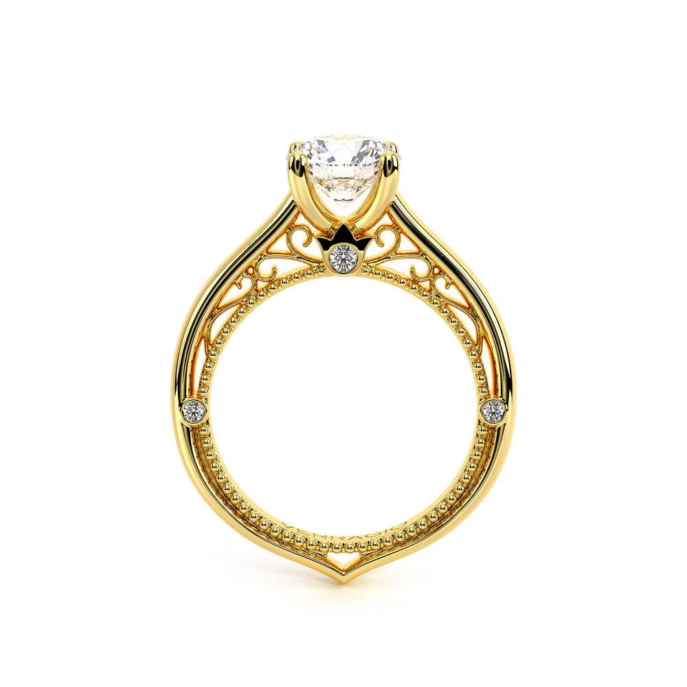 Venetian-5047r-14k Yellow Gold Round