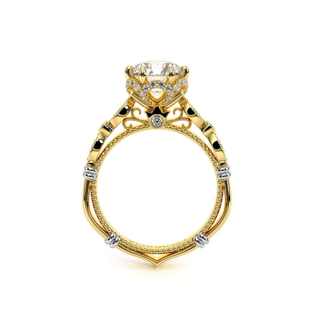Parisian-151r-18k Yellow Gold Round