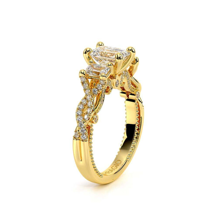 Insignia-7074em-18k Yellow Gold Emerald