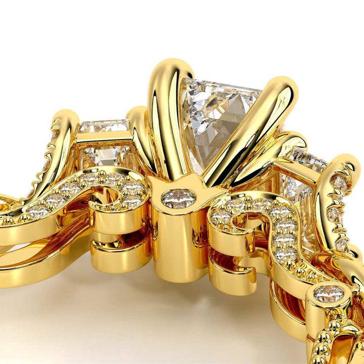 Insignia-7074em-18k Yellow Gold Emerald