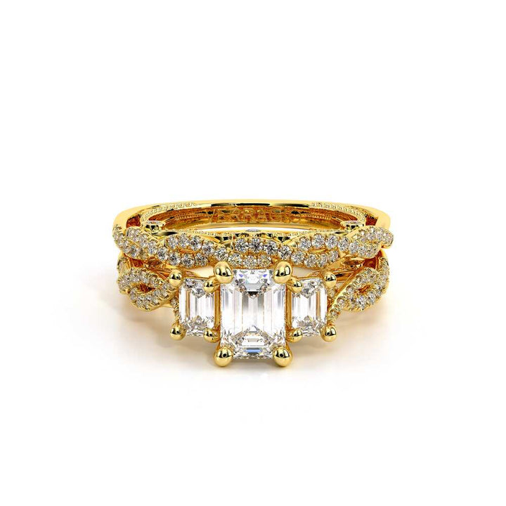 Insignia-7074em-18k Yellow Gold Emerald