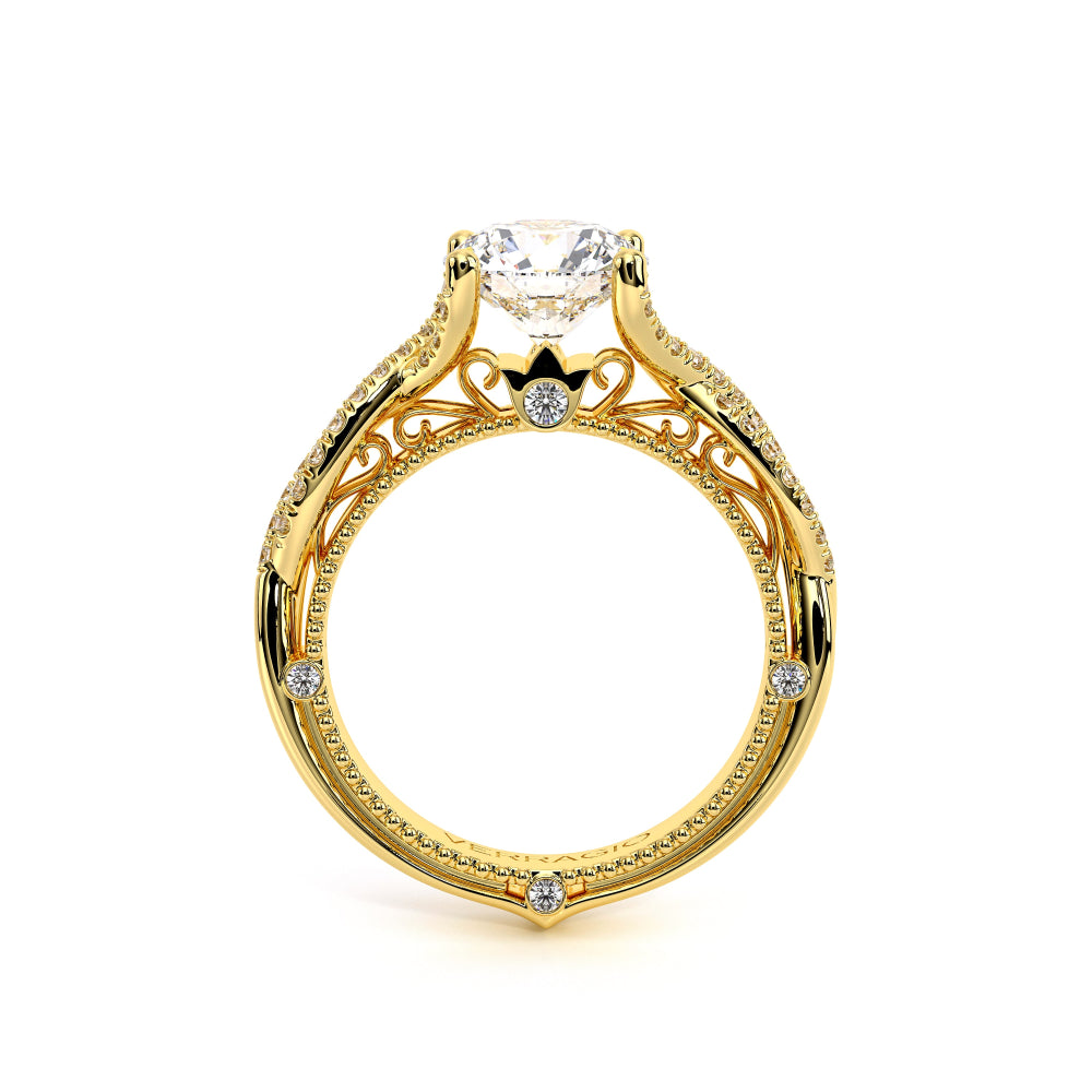 Venetian-5003r-18k Yellow Gold Round
