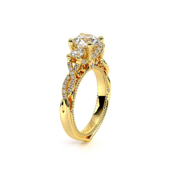 Venetian-5079r-18k Yellow Gold Round