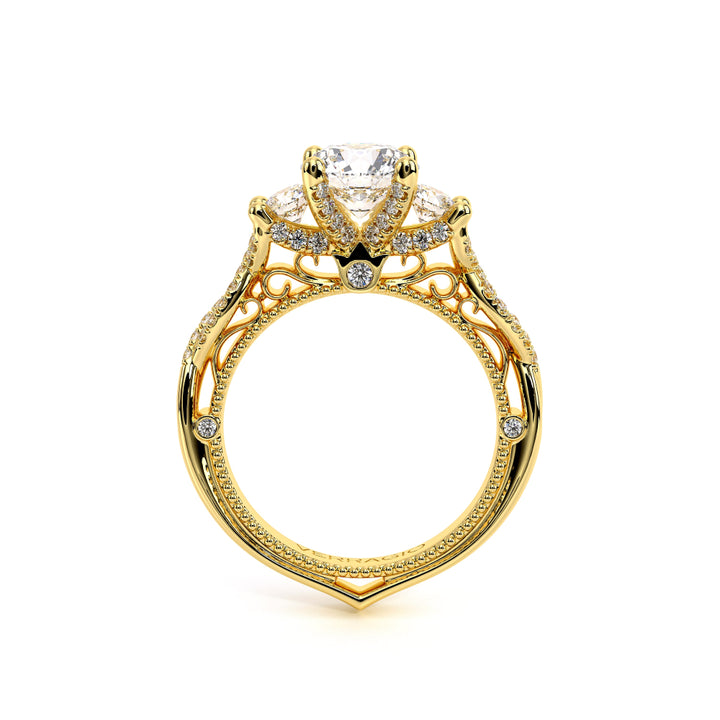 Venetian-5079r-18k Yellow Gold Round