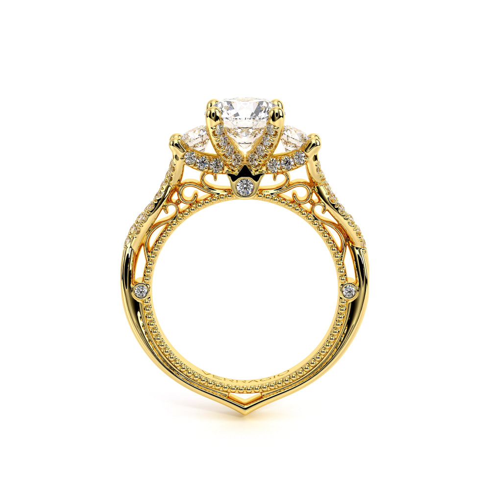Venetian-5079r-14k Yellow Gold Round