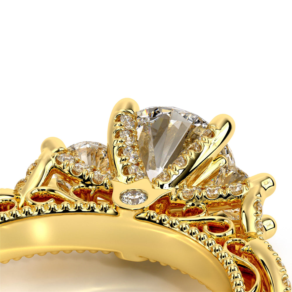 Venetian-5079r-18k Yellow Gold Round