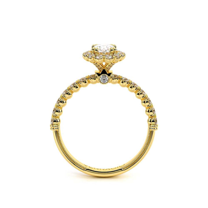 Renaissance-954OV18-18K Yellow Gold Oval
