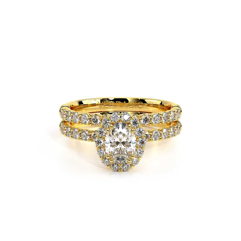 Renaissance-954OV18-14K Yellow Gold Oval