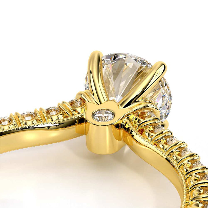 Renaissance-955R17-18K Yellow Gold Round
