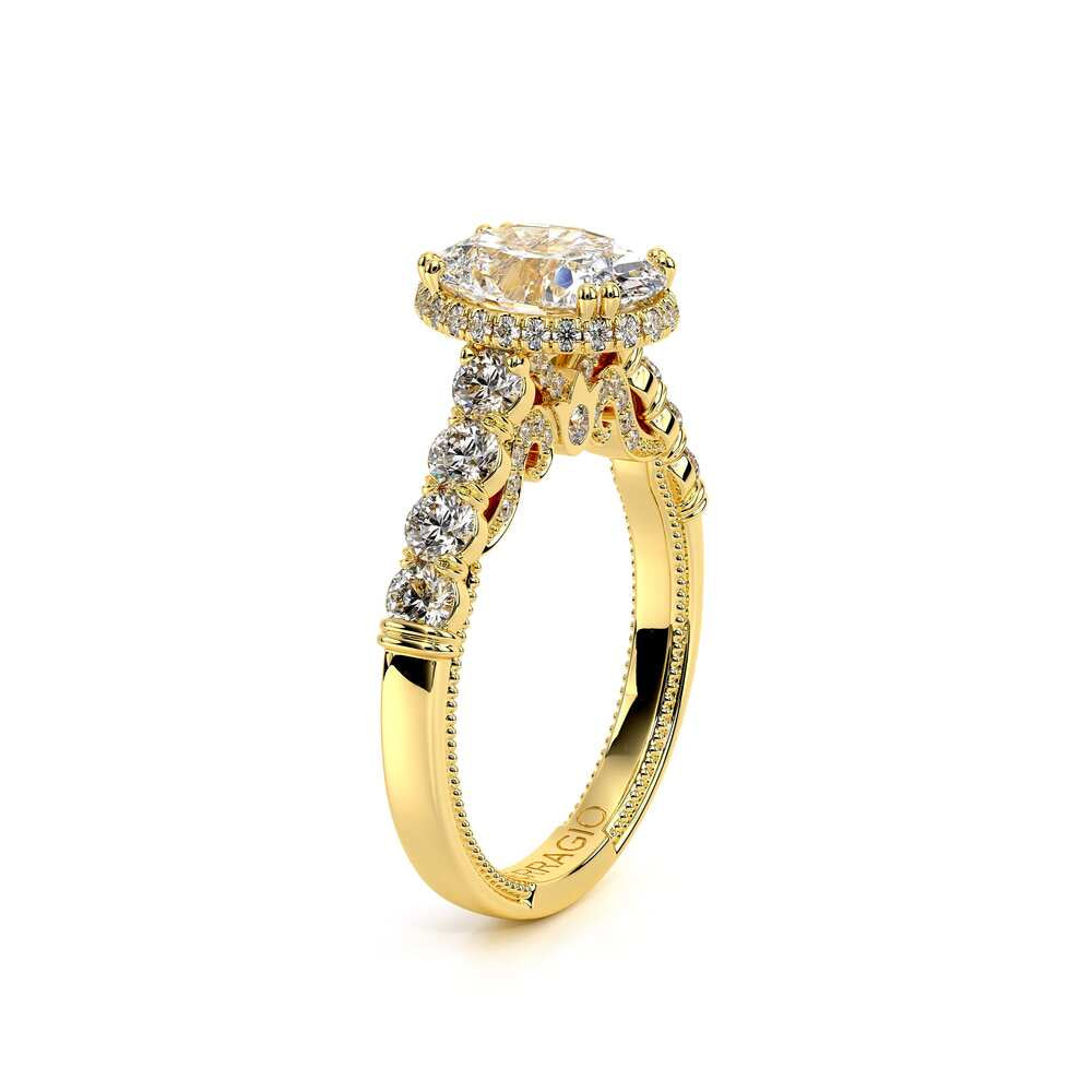 Insignia-7100ov-14k Yellow Gold Oval