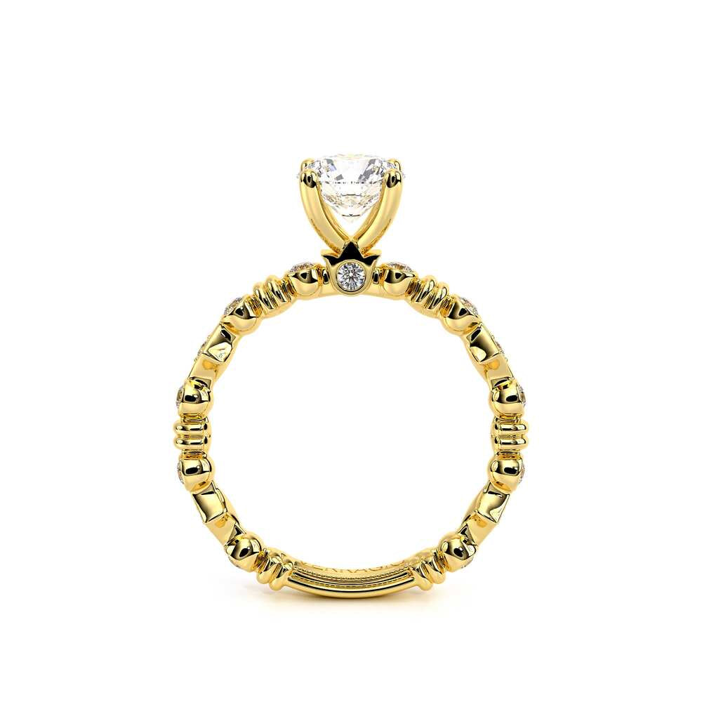 Renaissance-973-R-18k Yellow Gold Round