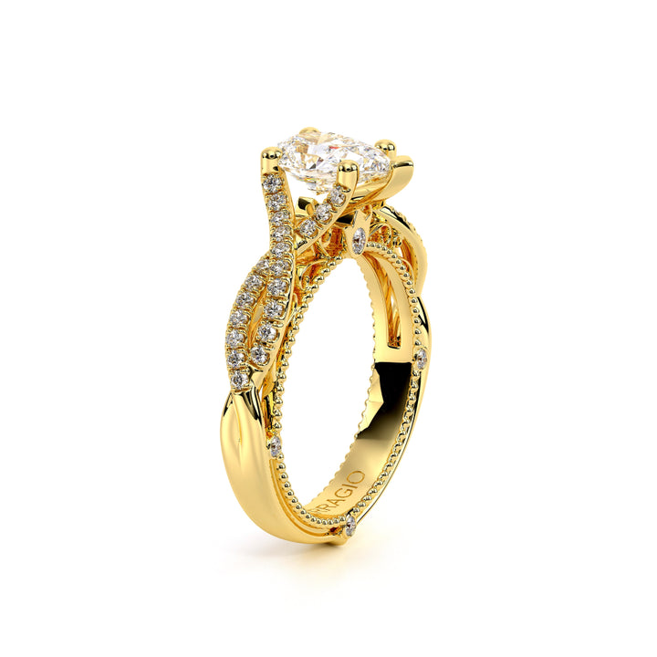 Venetian-5003pear-18k Yellow Gold Pear