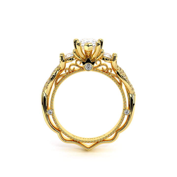 Venetian-5013pear-14k Yellow Gold Pear