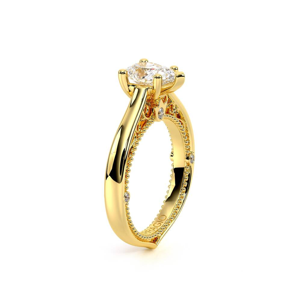 Venetian-5047pear-14k Yellow Gold Pear
