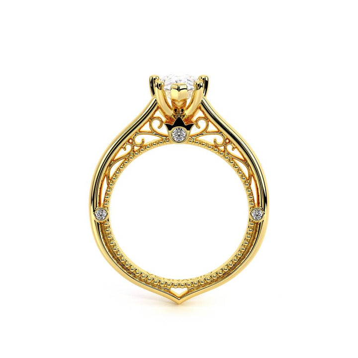 Venetian-5047pear-14k Yellow Gold Pear