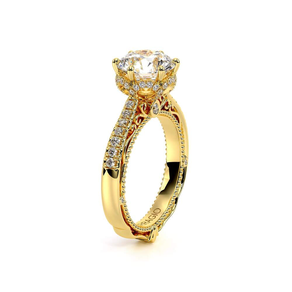 Venetian-5052r-18k Yellow Gold Round