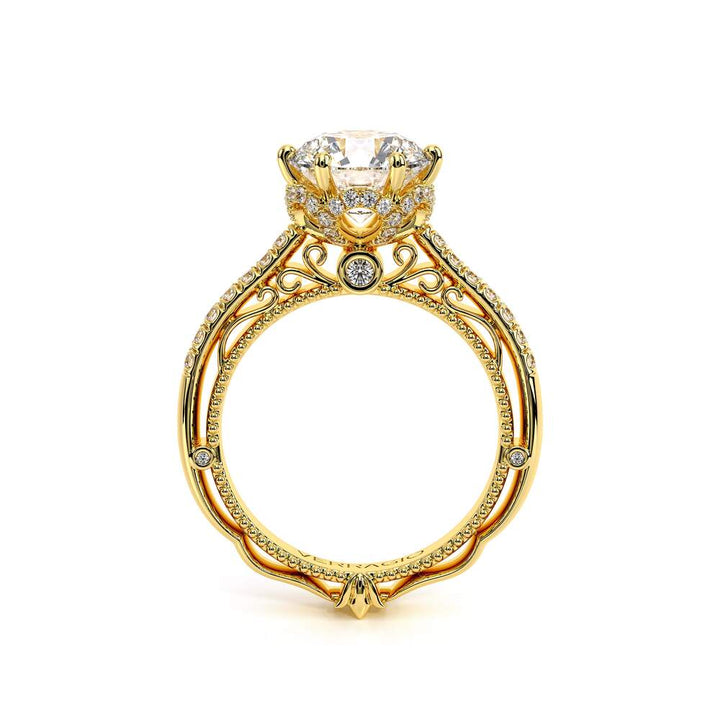 Venetian-5052r-18k Yellow Gold Round