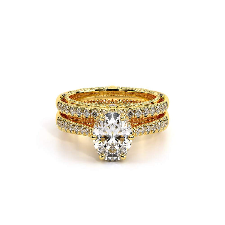 Venetian-5052ov-18k Yellow Gold Oval