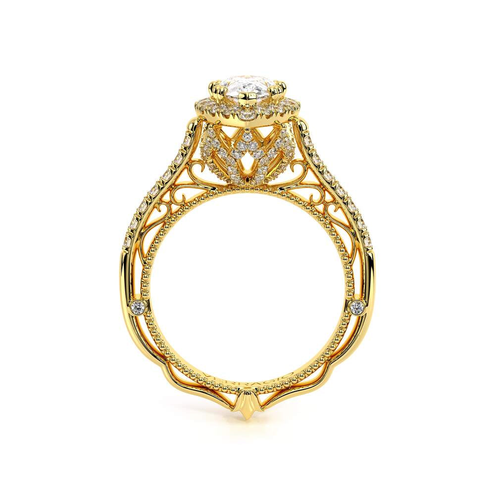Venetian-5061pear-18k Yellow Gold Pear