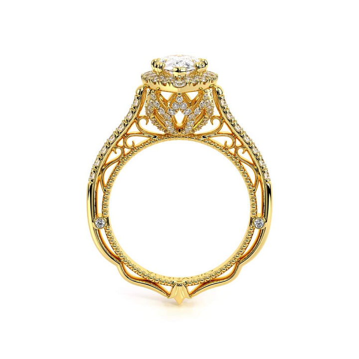 Venetian-5061pear-18k Yellow Gold Pear