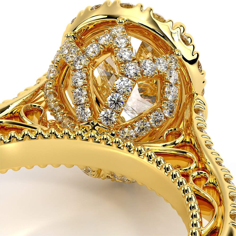 Venetian-5061pear-18k Yellow Gold Pear