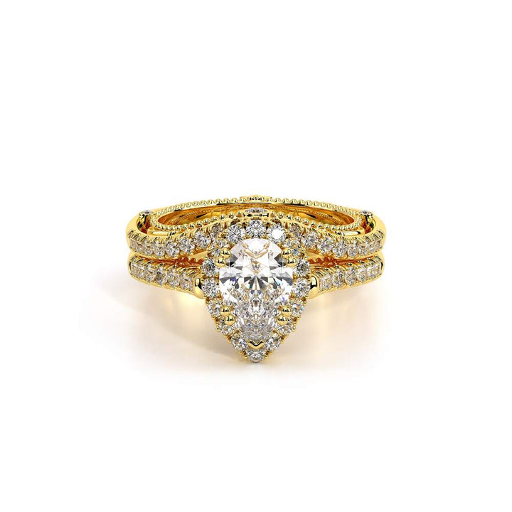 Venetian-5061pear-18k Yellow Gold Pear
