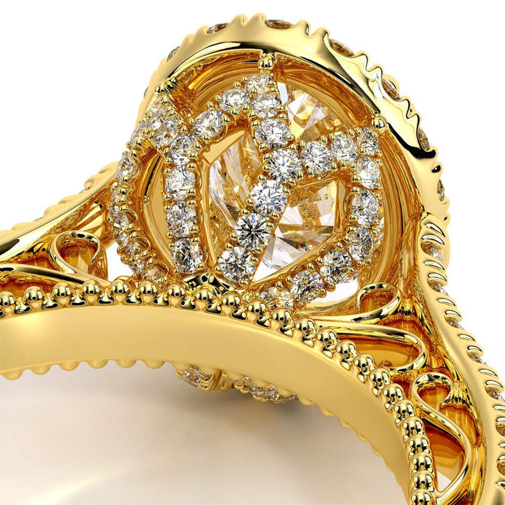Venetian-5061ov-18k Yellow Gold Oval