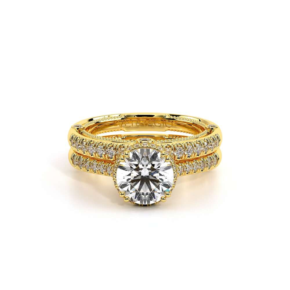 Venetian-5081r-18k Yellow Gold Round