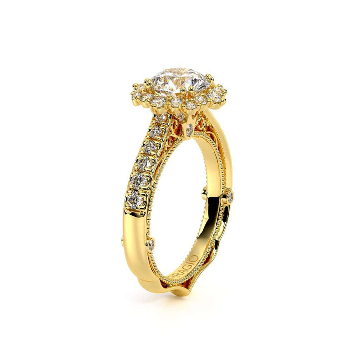 Venetian-5083r-18k Yellow Gold Round