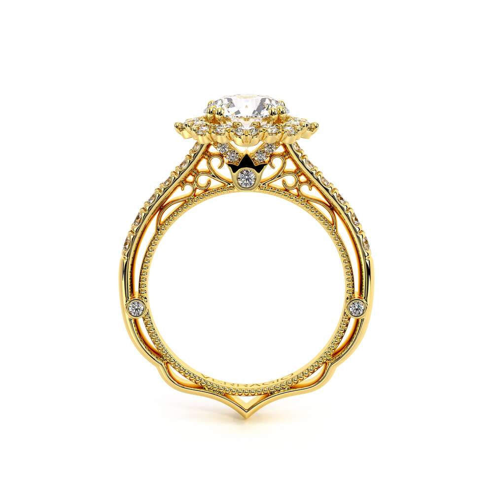 Venetian-5083r-18k Yellow Gold Round