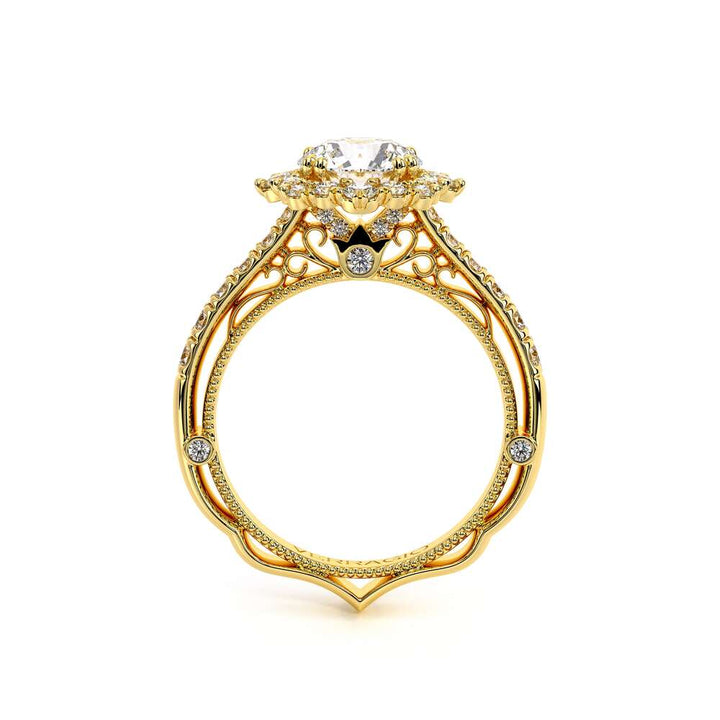 Venetian-5083r-18k Yellow Gold Round