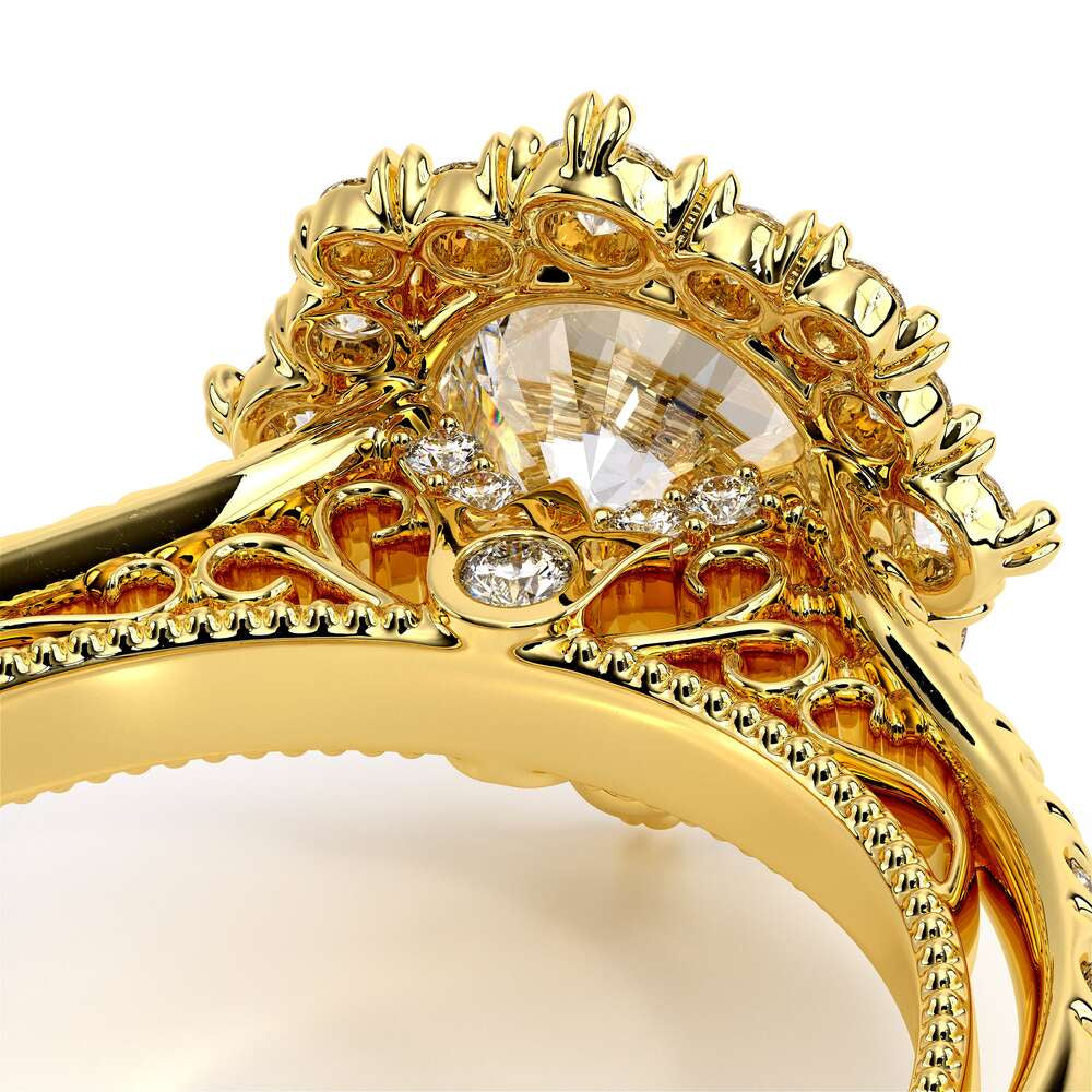 Venetian-5083r-18k Yellow Gold Round