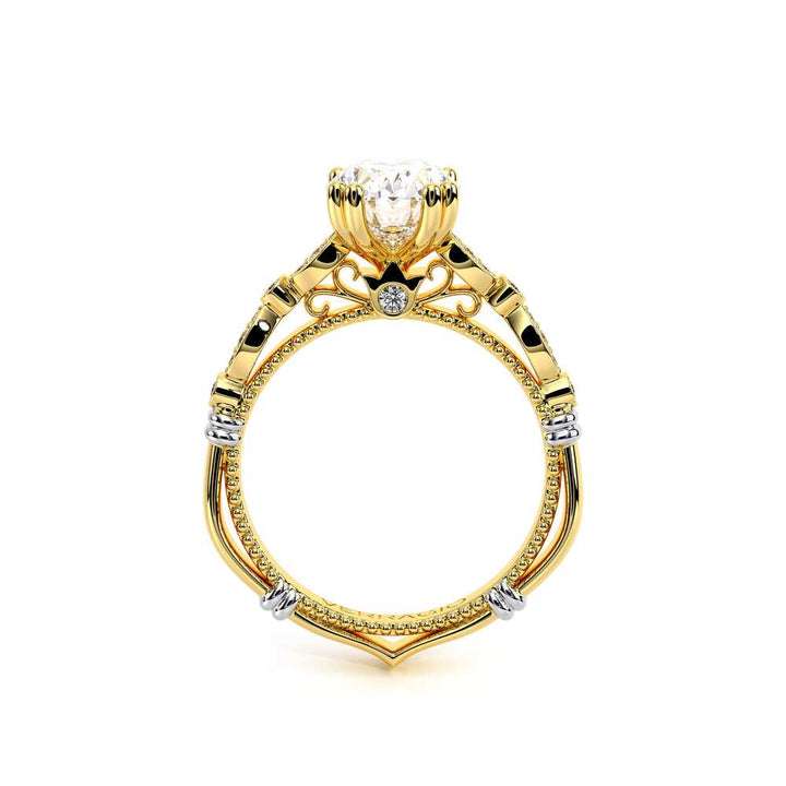 Parisian-100ov-18k Yellow Gold Oval