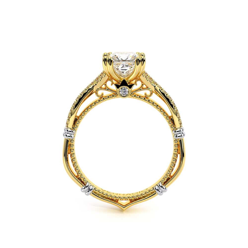 Parisian-105p-14k Yellow Gold Princess