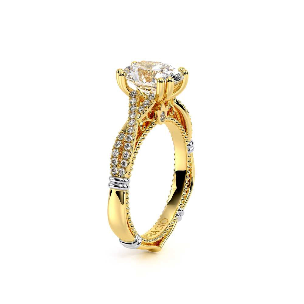 Parisian-105ov-14k Yellow Gold Oval