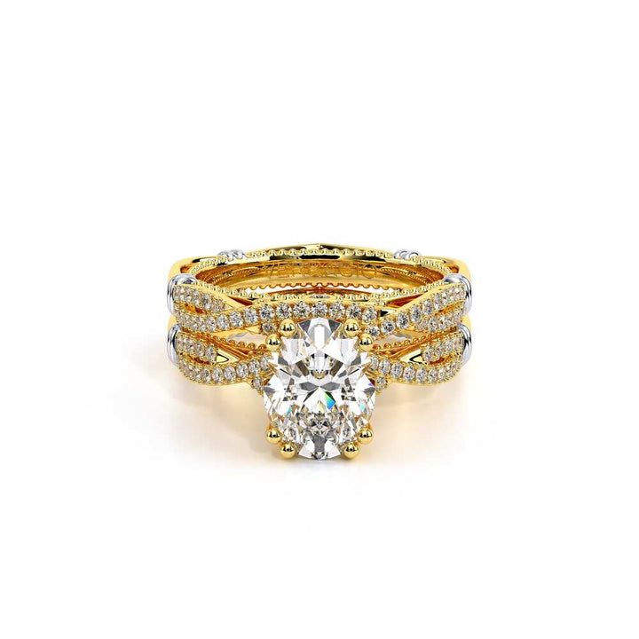 Parisian-105ov-14k Yellow Gold Oval