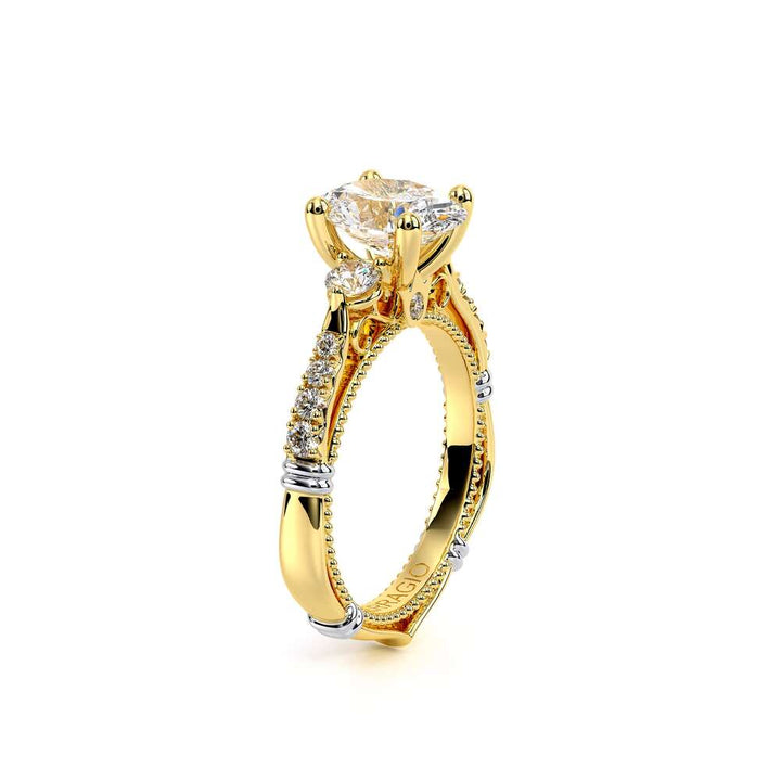 Parisian-124ov-18k Yellow Gold Oval