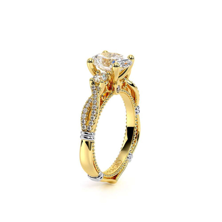 Parisian-129ov-18k Yellow Gold Oval