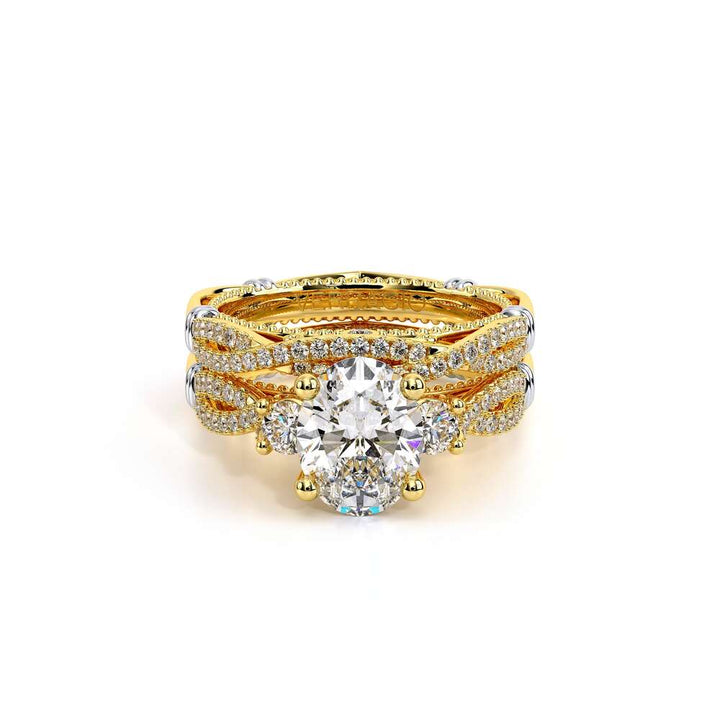 Parisian-129ov-18k Yellow Gold Oval