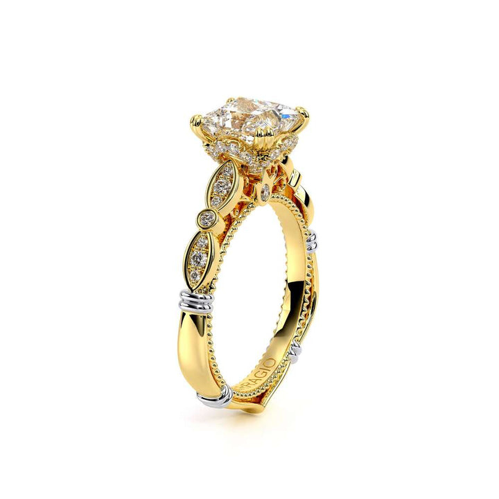 Parisian-151p-18k Yellow Gold Princess